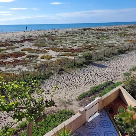 Villa Face A La Mer Sur Le Sable 8 Clim A L'Etage Le Barcarès Buitenkant foto