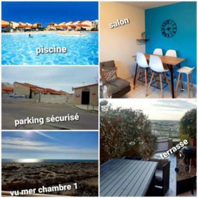Villa Face A La Mer Sur Le Sable 8 Clim A L'Etage Le Barcarès Buitenkant foto